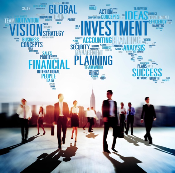 Investment Vision Planning Financial Success Global Concept